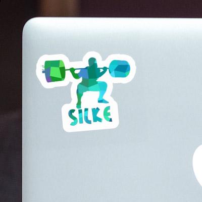 Sticker Silke Weightlifter Image