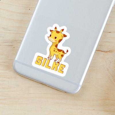 Silke Sticker Giraffe Notebook Image