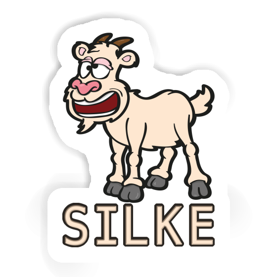 Silke Sticker Ziege Laptop Image