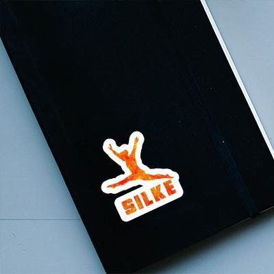 Silke Sticker Gymnast Notebook Image