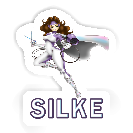 Hairdresser Sticker Silke Image