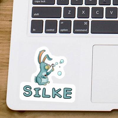 Sticker Hare Silke Gift package Image