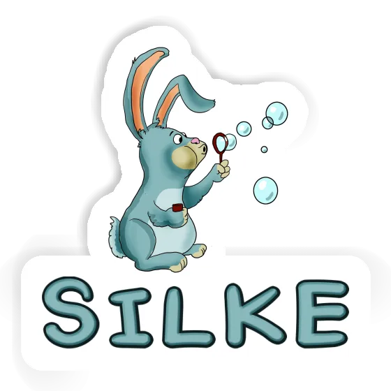 Sticker Hare Silke Laptop Image