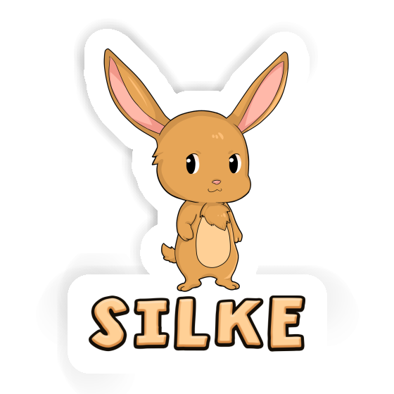 Silke Sticker Hare Gift package Image