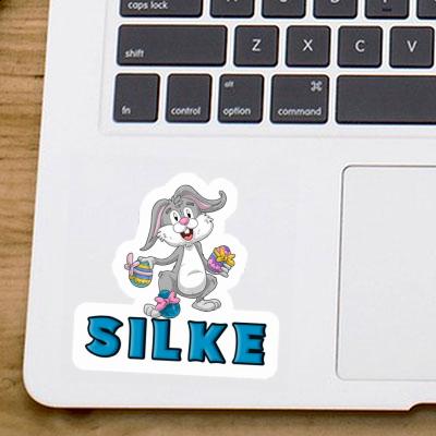 Easter Bunny Sticker Silke Gift package Image