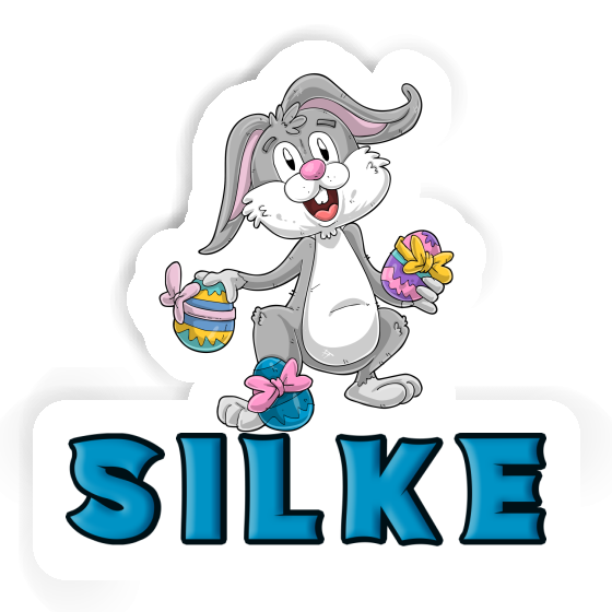 Easter Bunny Sticker Silke Gift package Image