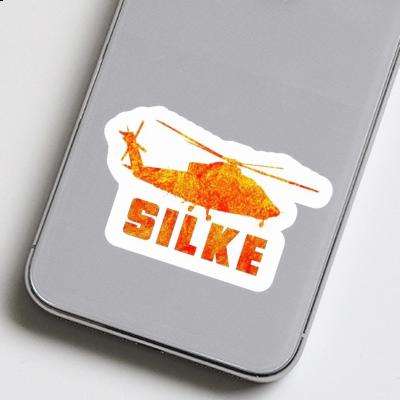 Silke Sticker Helicopter Notebook Image