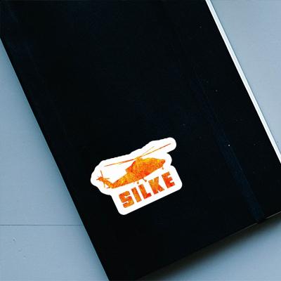 Silke Sticker Helicopter Laptop Image