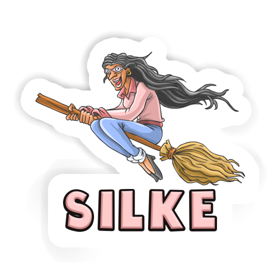 Witch Sticker Silke Notebook Image