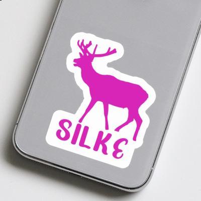 Hirsch Sticker Silke Laptop Image