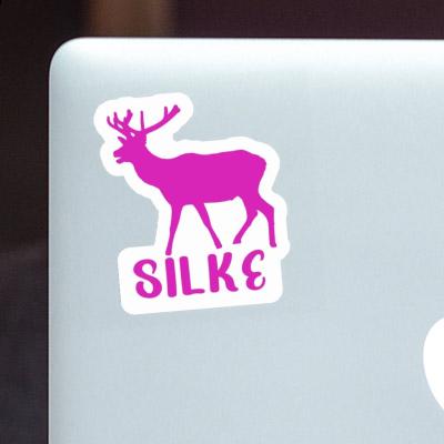 Deer Sticker Silke Notebook Image