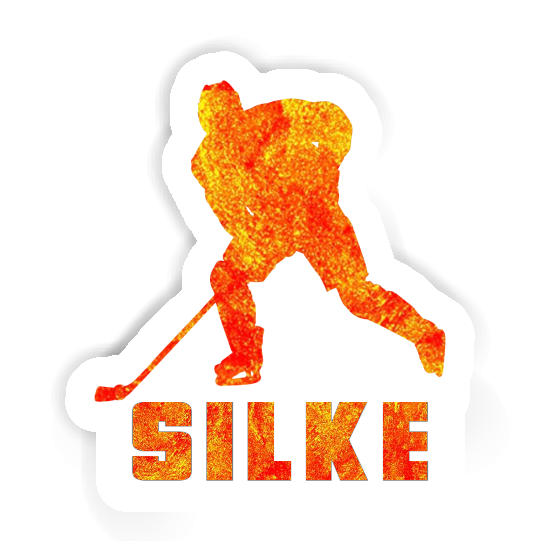 Silke Sticker Hockey Player Image