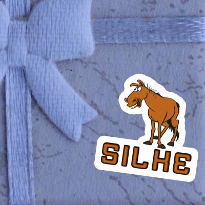 Sticker Silke Horse Image