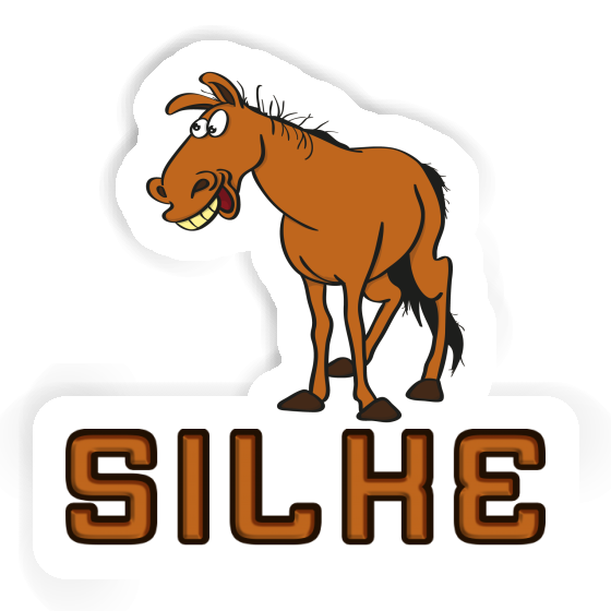 Sticker Silke Horse Gift package Image