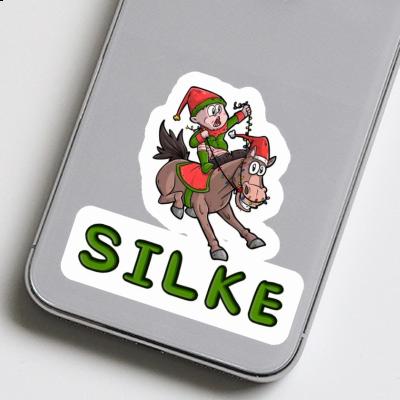 Sticker Horse Silke Laptop Image