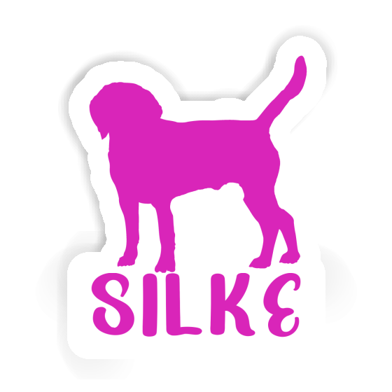 Sticker Silke Hound Gift package Image