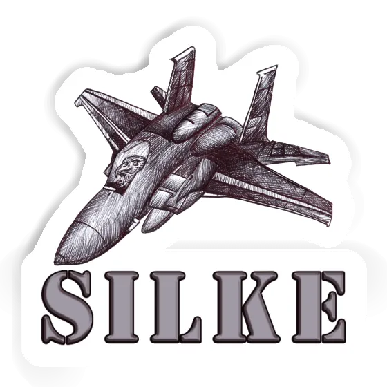 Sticker Silke Jet Laptop Image