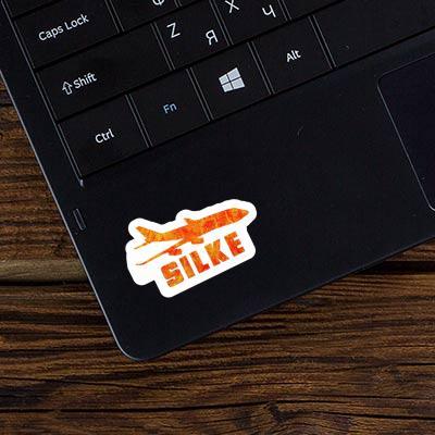 Sticker Jumbo-Jet Silke Laptop Image