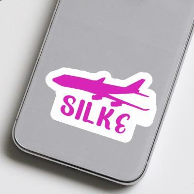 Silke Sticker Jumbo-Jet Notebook Image