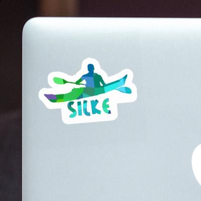 Kayaker Sticker Silke Image