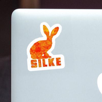 Sticker Rabbit Silke Laptop Image