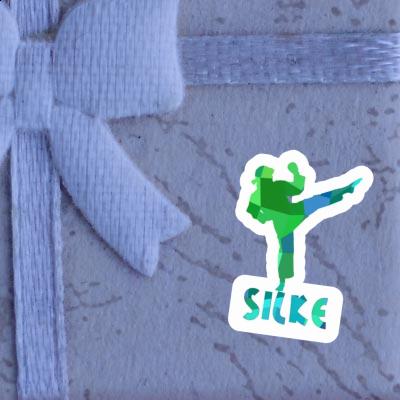 Sticker Karateka Silke Laptop Image