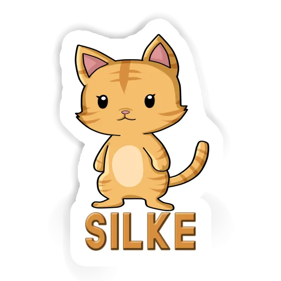 Sticker Silke Kitten Gift package Image