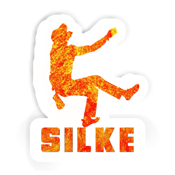 Silke Sticker Climber Laptop Image