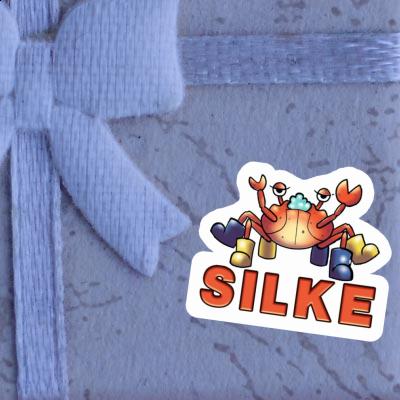 Silke Sticker Crab Notebook Image