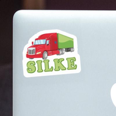 Silke Sticker Articulated lorry Laptop Image