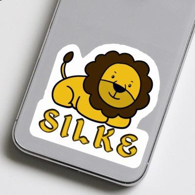 Silke Autocollant Lion Gift package Image