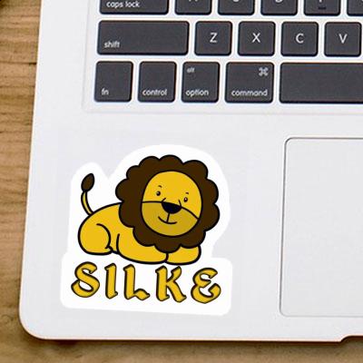 Silke Autocollant Lion Gift package Image