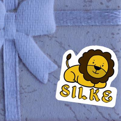 Silke Autocollant Lion Image