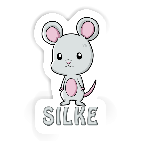 Mouse Sticker Silke Laptop Image