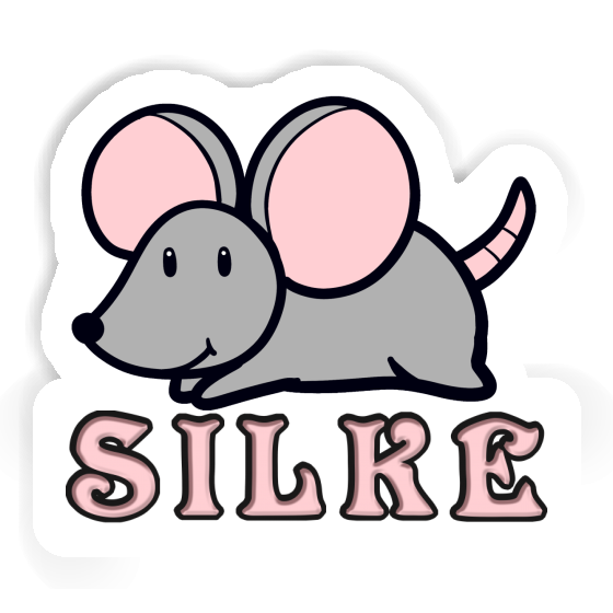 Mouse Sticker Silke Notebook Image