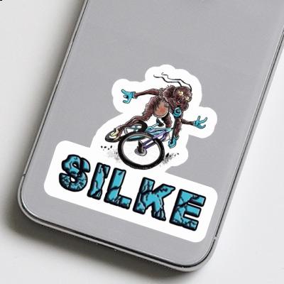 Aufkleber Biker Silke Notebook Image