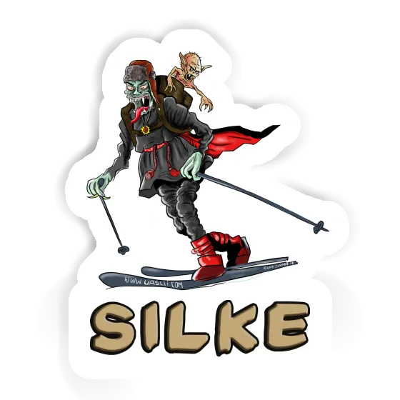 Sticker Silke Telemarker Laptop Image