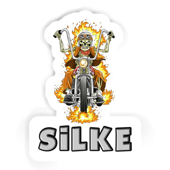 Sticker Motorbike Rider Silke Gift package Image