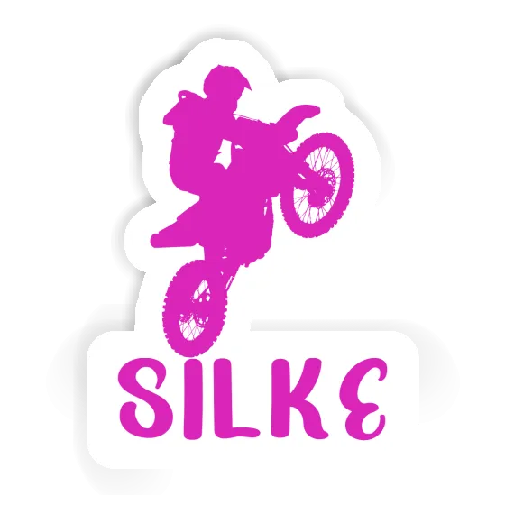 Silke Sticker Motocross Rider Gift package Image