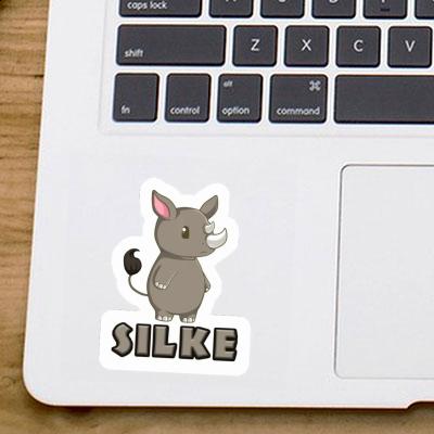 Sticker Rhino Silke Image