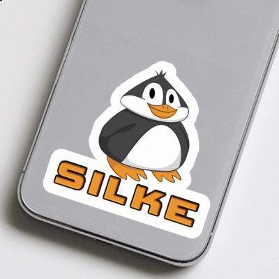 Sticker Silke Penguin Notebook Image