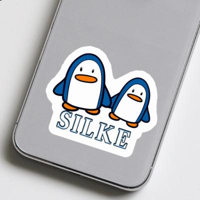 Pinguin Aufkleber Silke Image