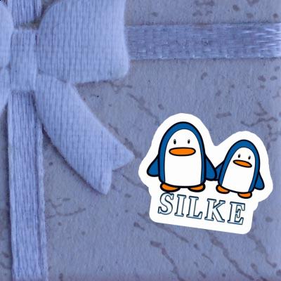 Sticker Silke Penguin Laptop Image