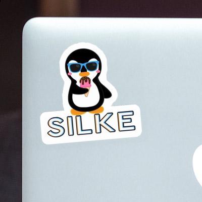 Silke Sticker Eis-Pinguin Image