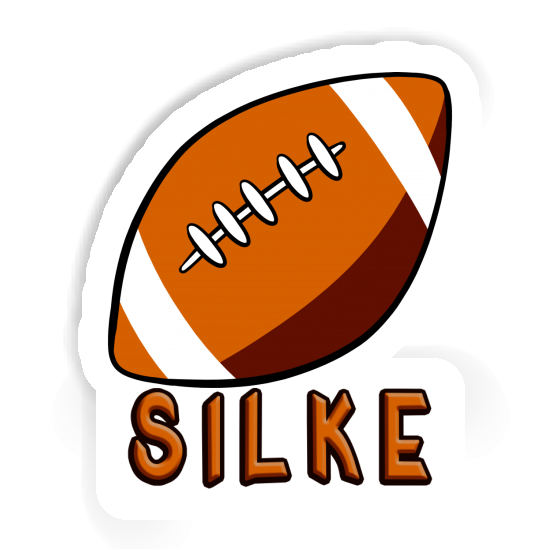 Sticker Silke Rugby Laptop Image