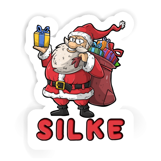 Sticker Silke Weihnachtsmann Gift package Image