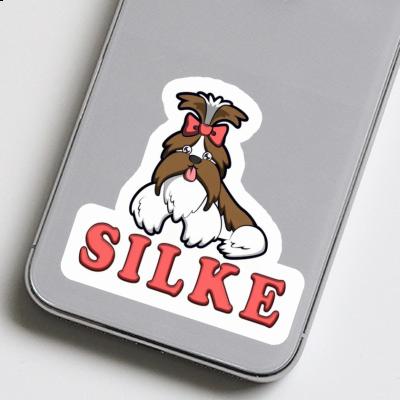 Sticker Silke Shih Tzu Laptop Image