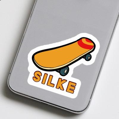 Silke Sticker Skateboard Laptop Image