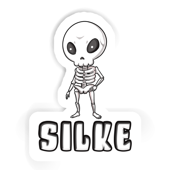 Sticker Alien Silke Laptop Image