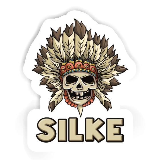 Sticker Skull Silke Gift package Image